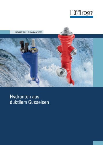 Prospekt Hydranten - Düker GmbH & Co KGaA