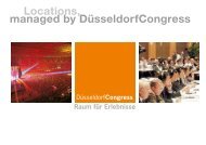 CCD Congress Center Düsseldorf - DüsseldorfCongress ...