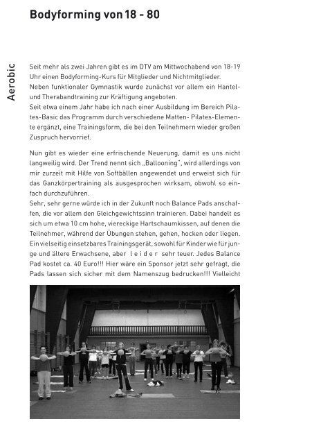 Ausgabe 04 2005 - Düsseldorfer Turnverein von 1847 eV