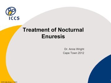 Treatment of Nocturnal Enuresis - Department of Paediatrics and ...