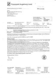 Finanzamt Augsburg-Land - M. Dumberger Bauunternehmung ...