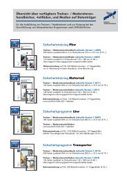 Trainer- / Moderatorenhandbuch - DVR