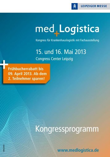 Kongressprogramm med+Logistica 2013 (PDF ... - DYNAMED GmbH