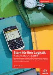 Vodafone über LOGBUCH im ... - DYNAMED GmbH