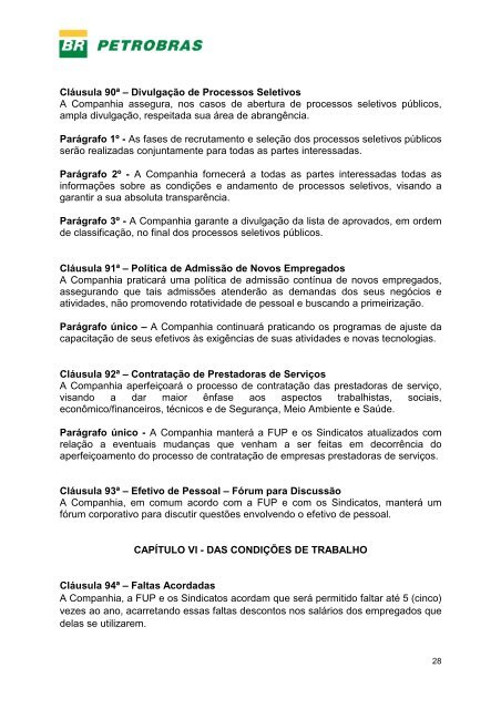 ACORDO COLETIVO DE TRABALHO 2011 Companhia Acordante ...