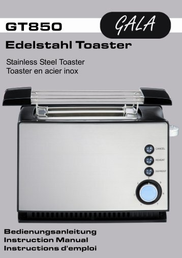 Edelstahl Toaster - E2 Fachhandels & Reparatur Servicecenter | Start