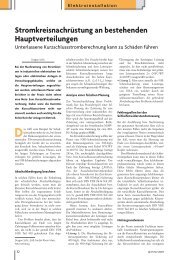 Hauptverteilungen nachrüsten - EAB Elektroanlagenbau GmbH ...