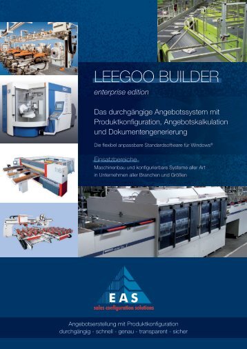 LEEGOO BUILDER - EAS Engineering Automation Systems GmbH