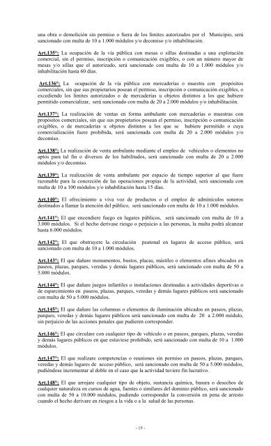 TEMA: REGIMEN MUNICIPAL DE FALTAS ORDENANZA Nº 11.159 ...