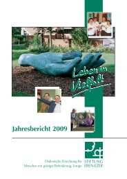 Werkstatt 2009 - Stiftung Eben-Ezer