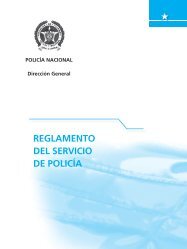 reglamento del servicio de policía - Policía Nacional de Colombia