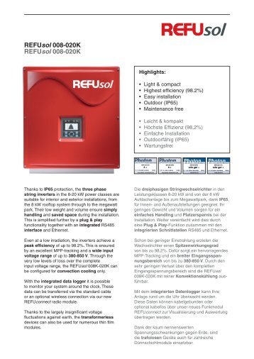 REFUsol Flyer 008-020K V1-0611.indd - reb2b