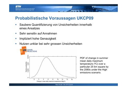 Dürre oder Flut? Klimaszenarien für die Schweiz