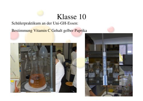 Chemie - Elsa-Brändström-Realschule Essen