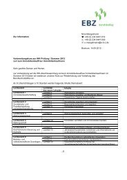 Informationen und Anmeldung (PDF) - ebz