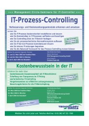 IT-Prozess-Controlling - ECG Management Consulting GmbH
