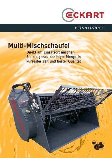 Multi-Mischschaufel - Eckart Maschinenbau