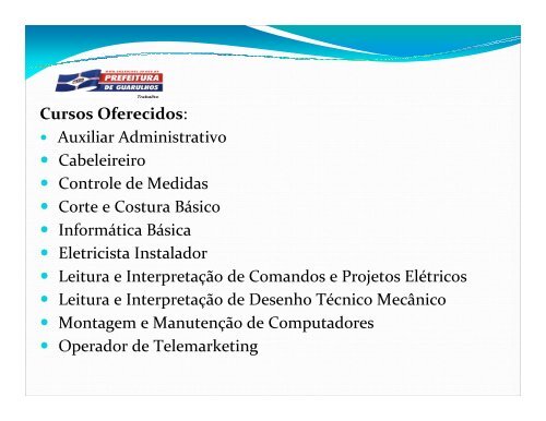 PREFEITURA DE GUARULHOS SECRETARIA ... - Portal do Servidor