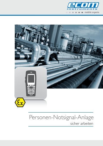 Personen-Notsignal-Anlage - Ecom instruments