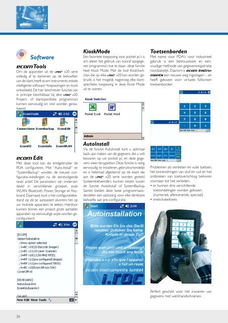 Productcatalogus 2009/2010 - Ecom instruments