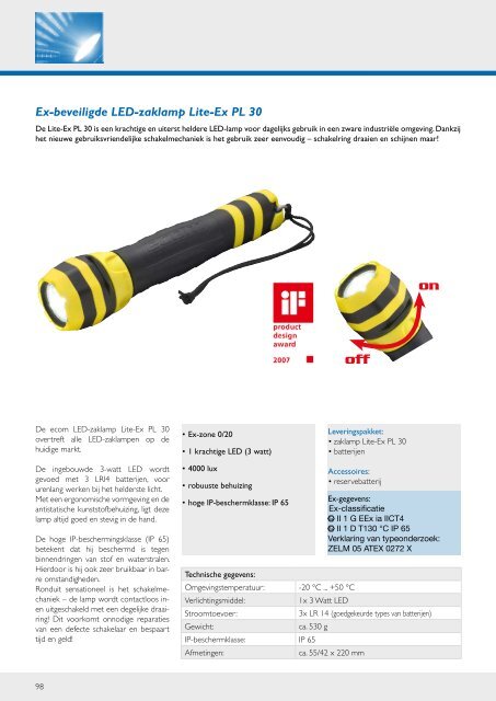 Productcatalogus 2009/2010 - Ecom instruments