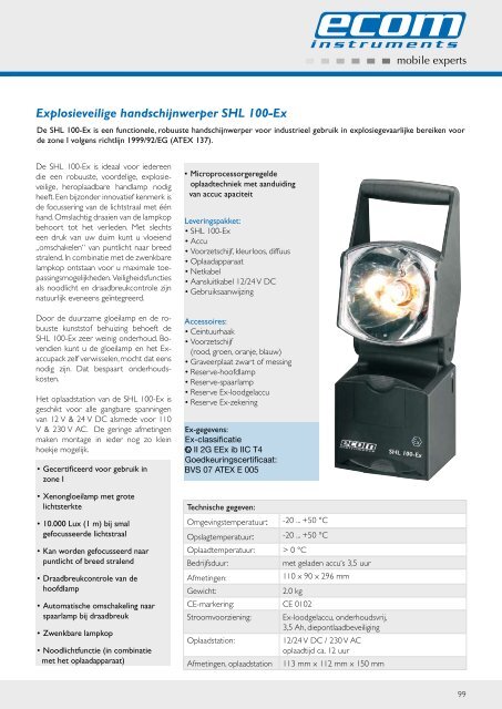 Productcatalogus 2009/2010 - Ecom instruments