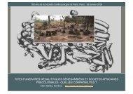rites funeraires megalithiques senegambiens et ... - Alain Gallay