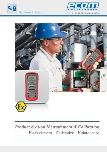 Download brochure - Ecom instruments