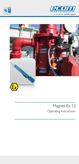 Instruction manual Magnet-Ex 12 - Ecom instruments