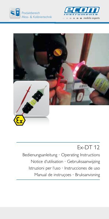 Ex-DT 12 - Ecom instruments