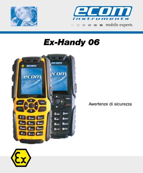 Ex-Handy 06 - Ecom instruments