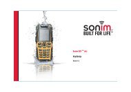 Sonim XP3 TM (bt) Käyttöohje