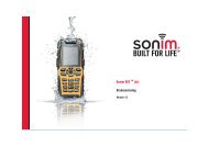 Sonim XP3 TM (bt) Bruksanvisning