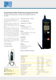 Ex-geschütztes Fühler-Temperaturmessgerät Ex-Pt 720