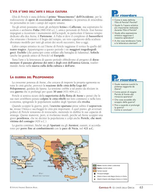 Le civiltà della Grecia (pdf) - Atlas Media Network