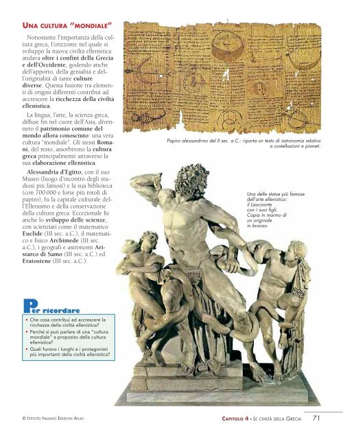Le civiltà della Grecia (pdf) - Atlas Media Network