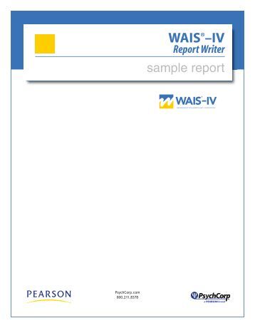 wais iv report template wisc iv with wiat ii writer interpretive sle report wais iv report template wisc iv with wiat ii writer interpretive sle report