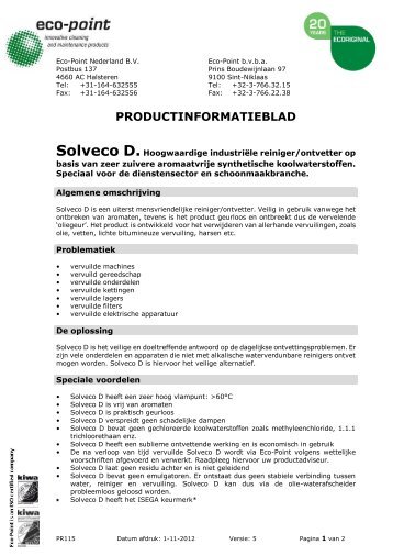 Solveco D - Eco-point