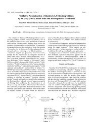 Oxidative Aromatization of Hantzsch 1,4-Dihydropyridines by SiO2 ...