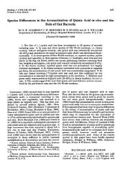 Species Differences in the Aromatization of Quinic Acidin vivo and ...