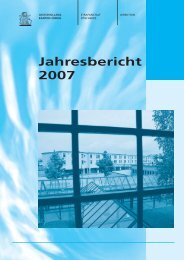 Jahresbericht 2007 - Amt für Justizvollzug - Kanton Zürich