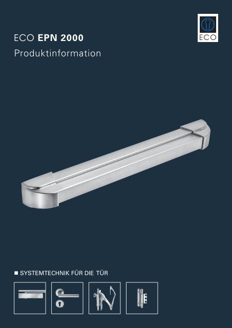 ECO EPN 2000 Produktinformation - ECO-Schulte