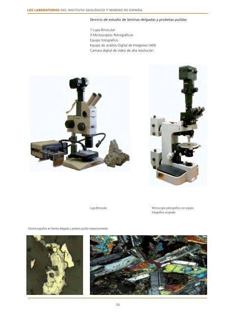 Los laboratorios del IGME - Instituto Geológico y Minero de España