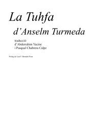 La Tuhfa d'Anselm Turmeda - Ivitra