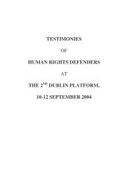 2nd Platform Testimonies Booklet - Front Line
