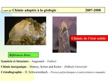 UC12 Cours de chimie du solide