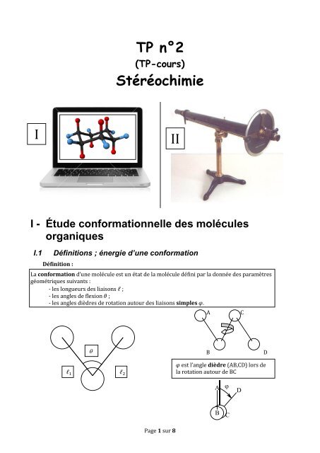 TP n°1 - Chimie - PCSI