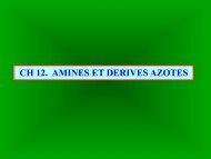 CH 12. AMINES ET DERIVES AZOTES - AFD