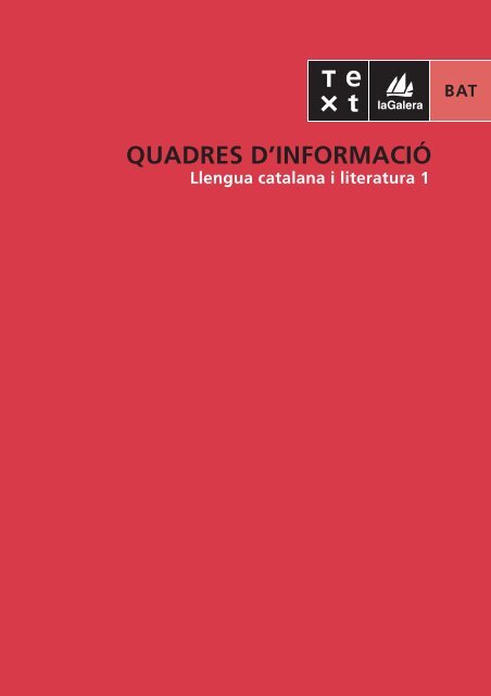 Quadres d'informació - laGalera.Text
