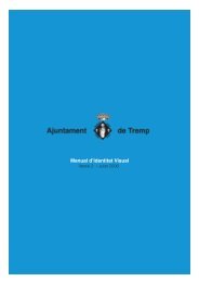 Manual d'Identificació Visual - Ajuntament de Tremp